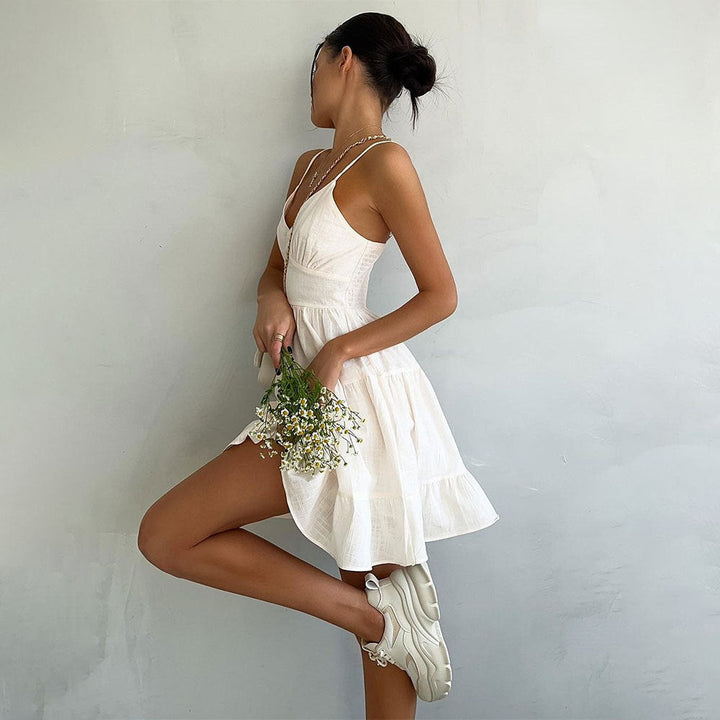 Junia™ | Sweet & eenvoudige soepel vallende jurk