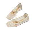 Florianne™ | Bow-detail mesh ballet ballerina's