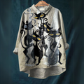 Lucia™ | Cat art shirt