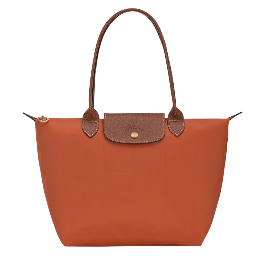 Jule | Large le pliage tote, brick