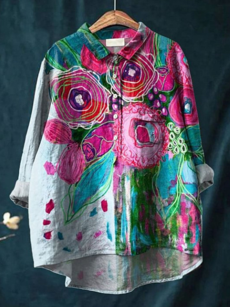 Claudine™ | Serene art shirt
