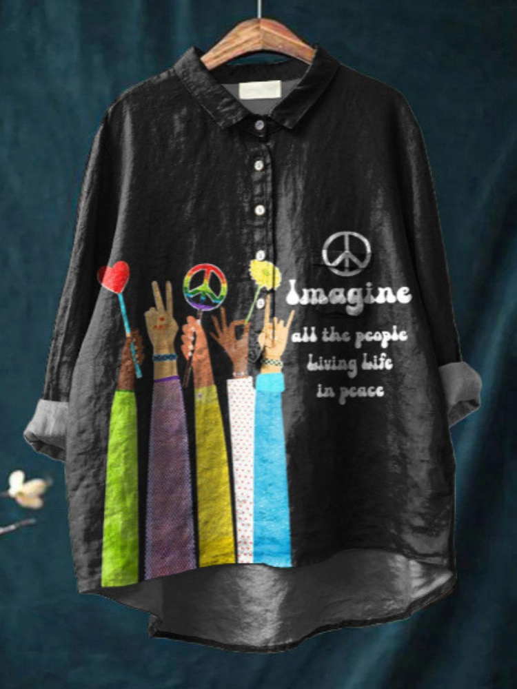 Claudine™ | Serene art shirt