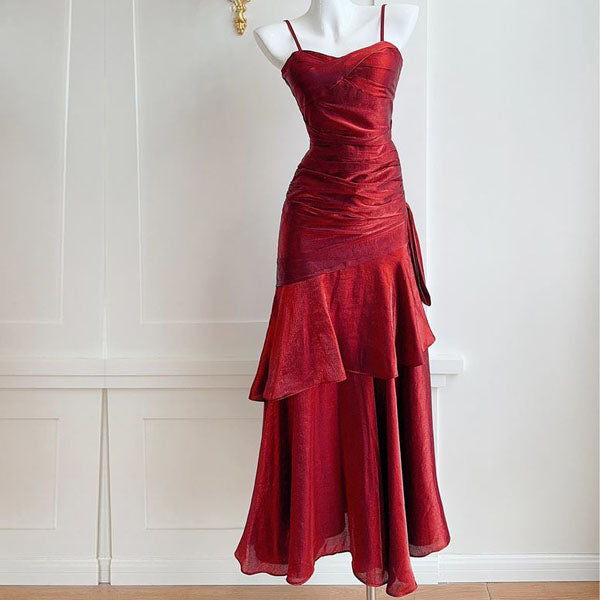 Vianne™ | Glamorous ruffled maxi jurk
