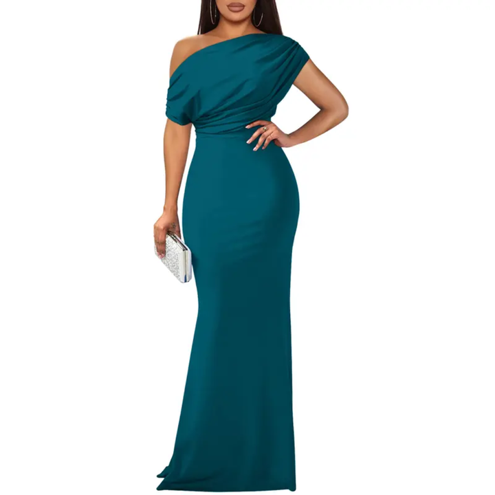 Vivara™ | Zonder mouwen off-shoulder bodycon avondjurk