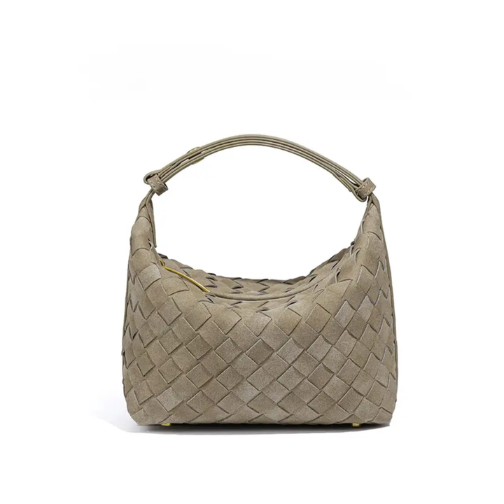 Lisanne™ | Matte woven structured handtas