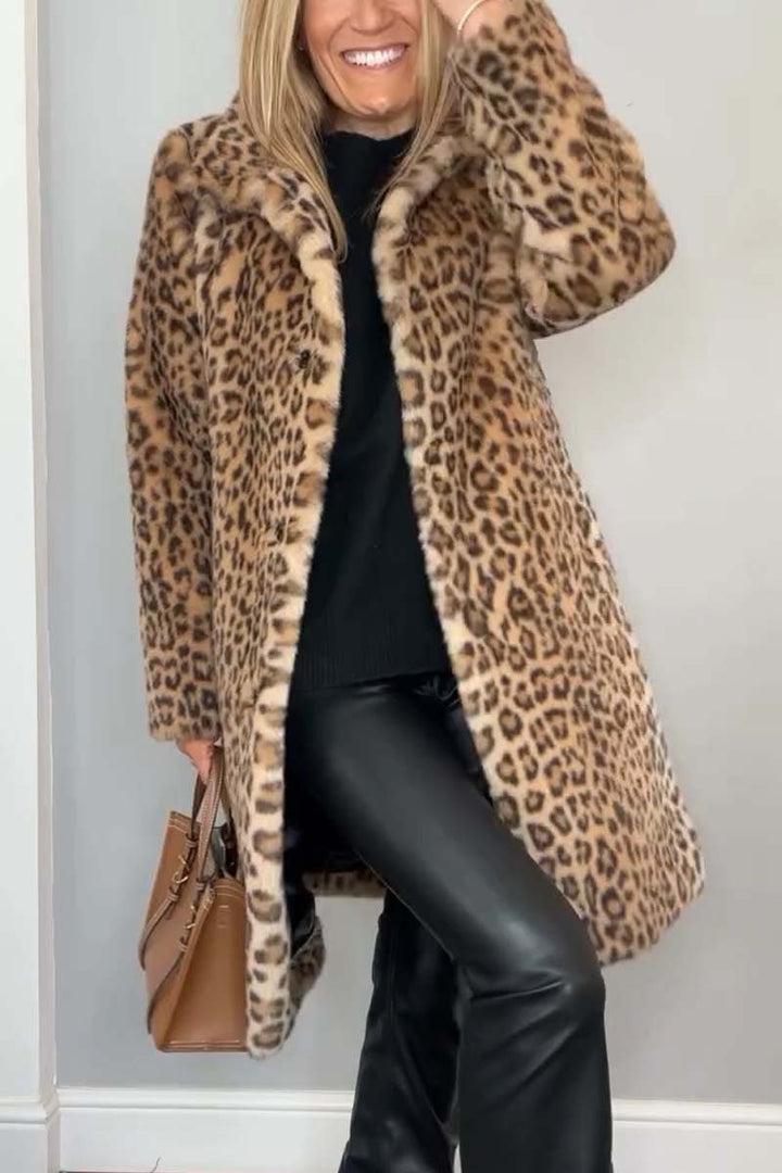 Rosa™ | Leopard winter jas