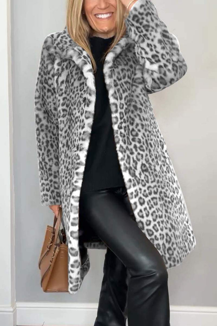 Rosa™ | Leopard winter jas