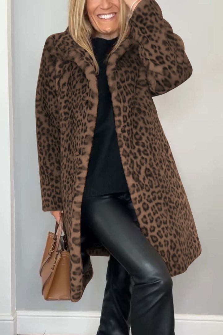 Rosa™ | Leopard winter jas