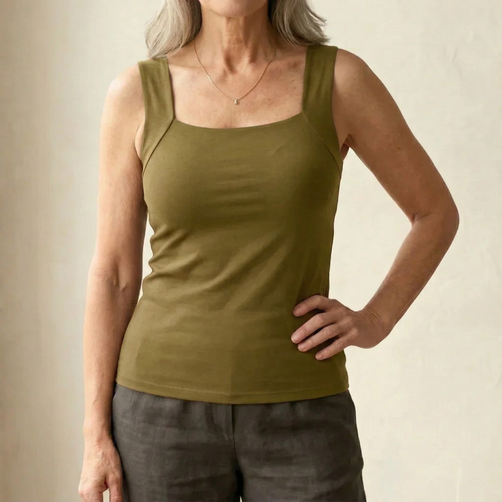 Roxanne | Ingebouwde comfort-bh tanktop