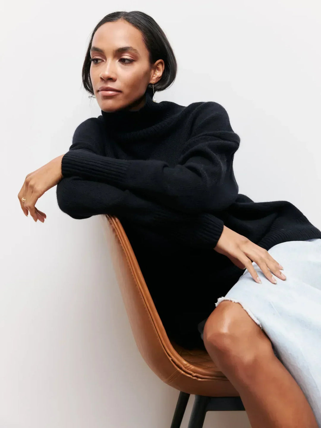 Alyssa™ | Elegante turtleneck trui