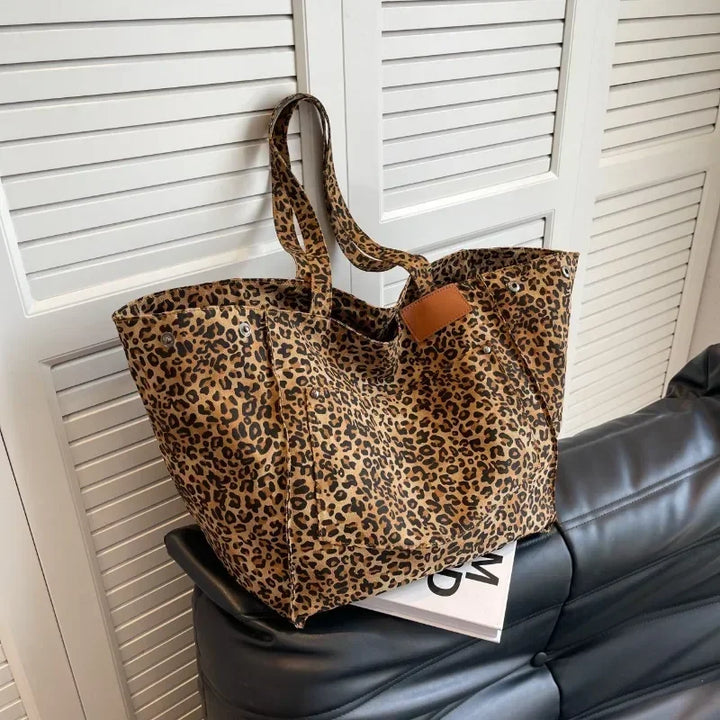 Odile™ | Effortless chique leopard shopper
