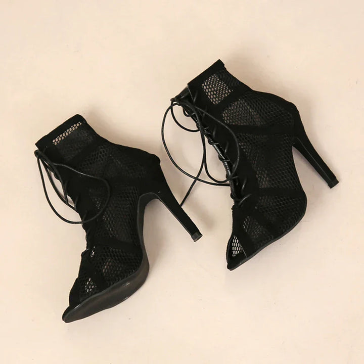 Gayle™ | Elegante mesh hoge hakken
