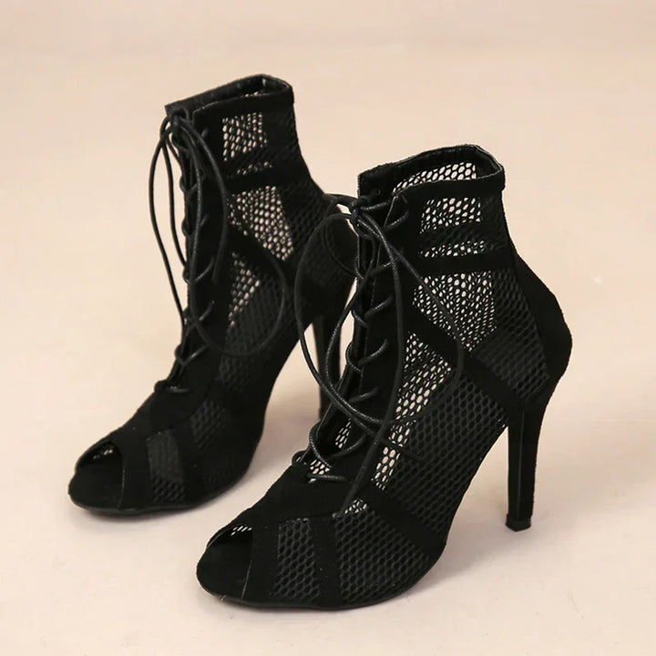 Gayle™ | Elegante mesh hoge hakken