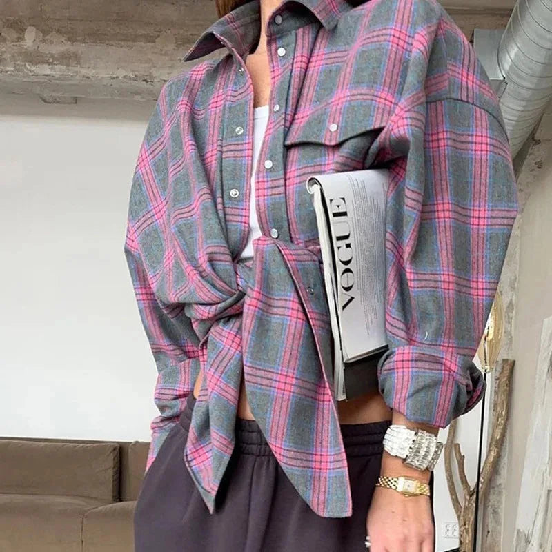 Norah | Casual plain flannel