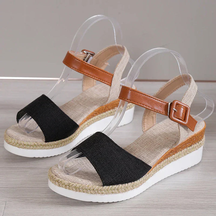 Charlene™ | Relaxte style sleehaksandalen