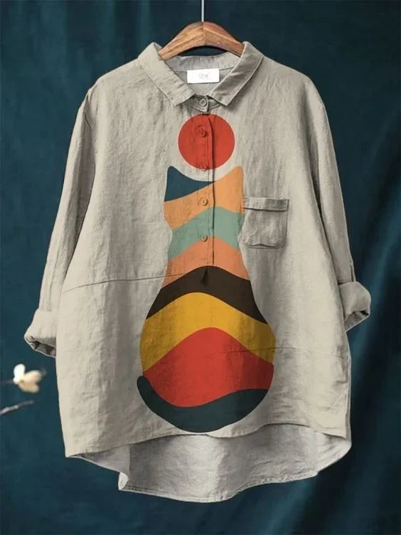 Amari™ | Cat art shirt