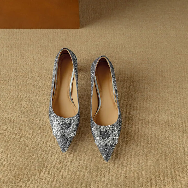 Gloria | Glitter pumps