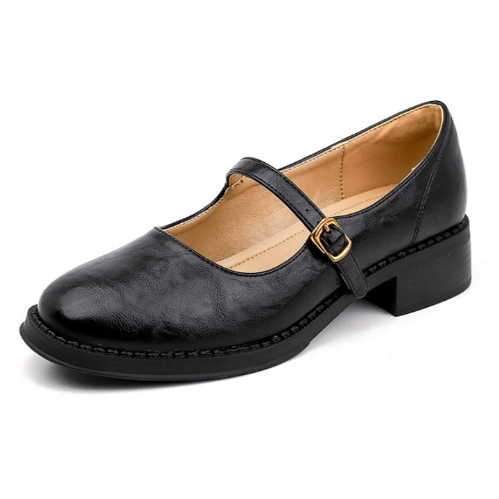 Klassieke comfort mary janes made of leather