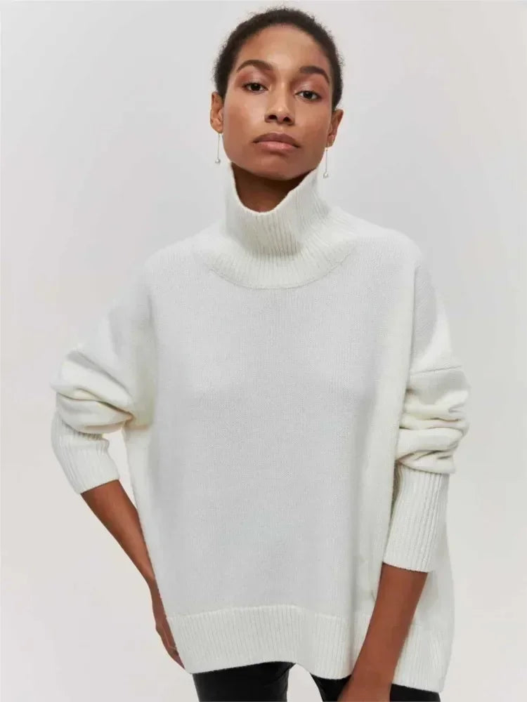 Alyssa™ | Elegante turtleneck trui