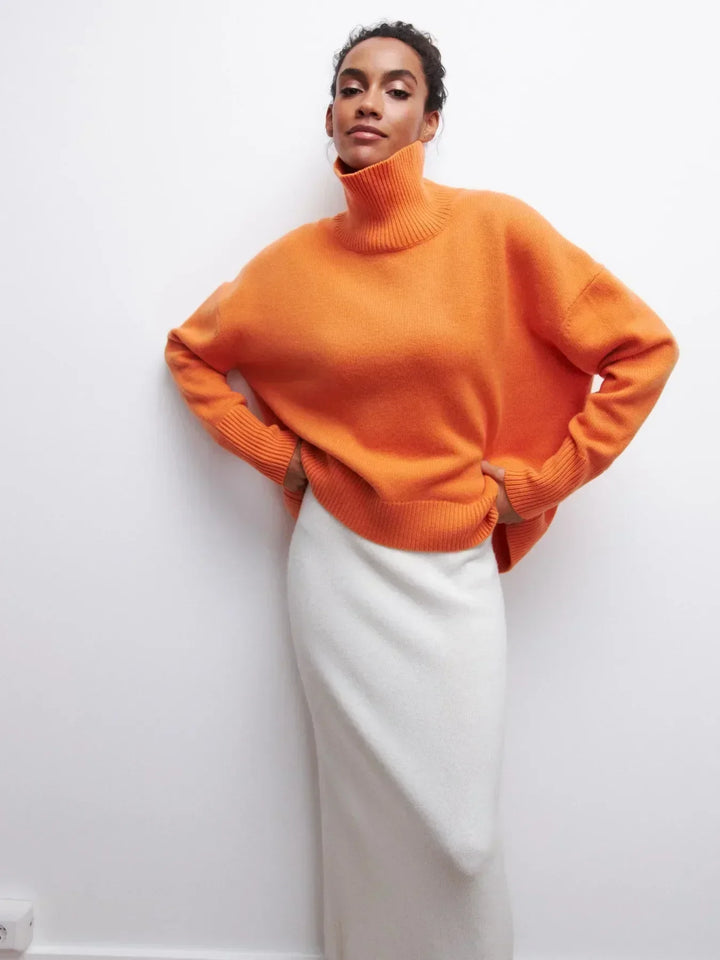 Alyssa™ | Elegante turtleneck trui