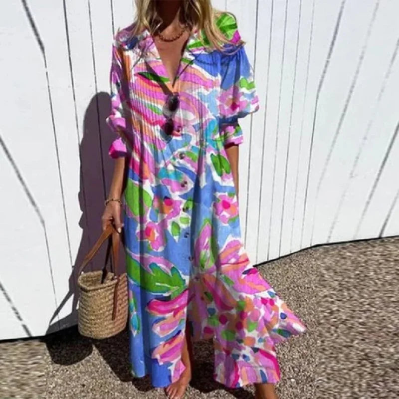 Melissa™ | Chique boho maxi jurk