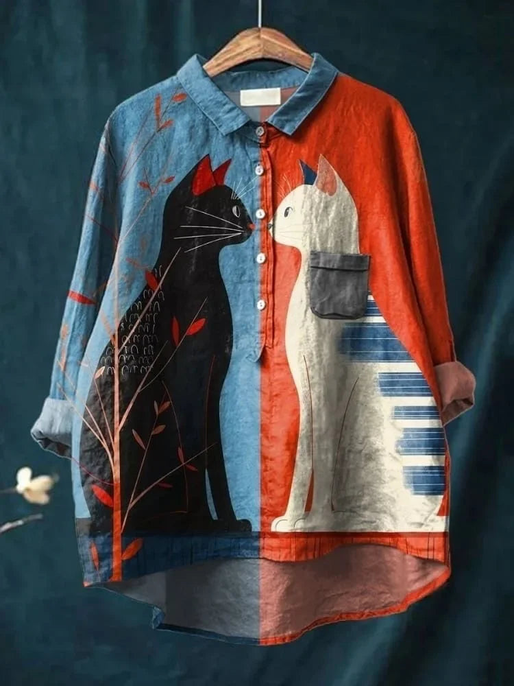 Amari™ | Cat art shirt