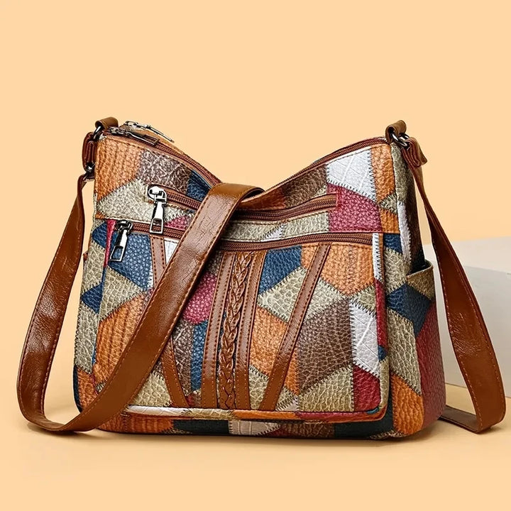 Roseline™ | Chique vintage leather tas