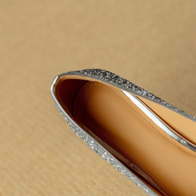 Gloria | Glitter pumps