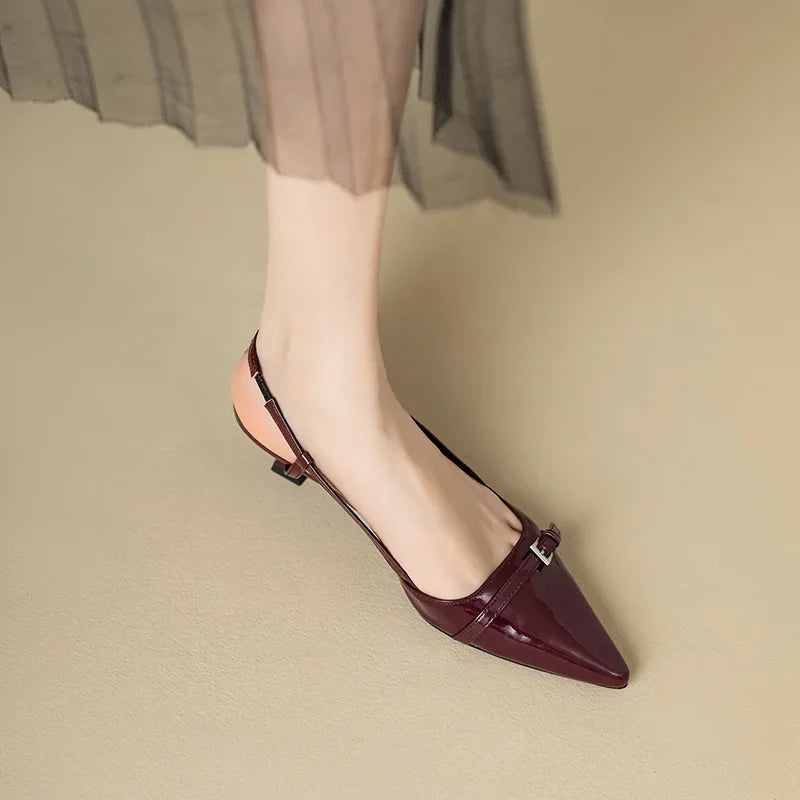 Mirella™ | Klassieke mid-heel sandalen