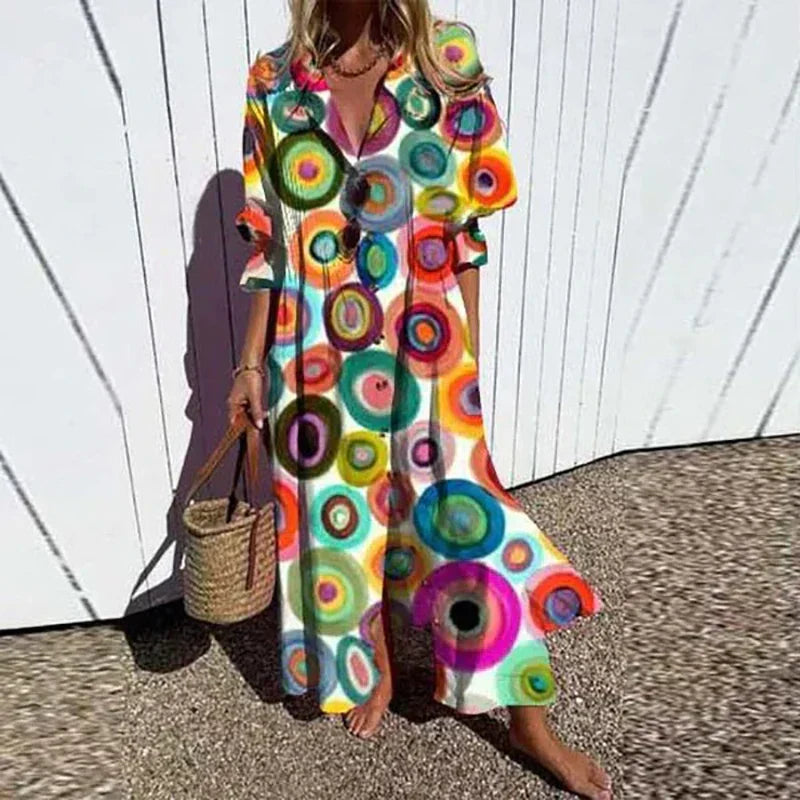 Melissa™ | Chique boho maxi jurk
