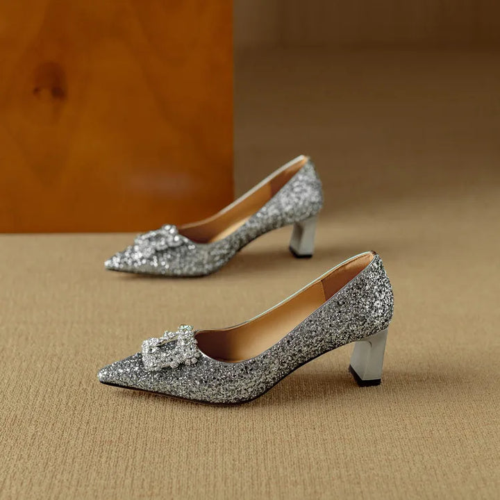 Gloria | Glitter pumps