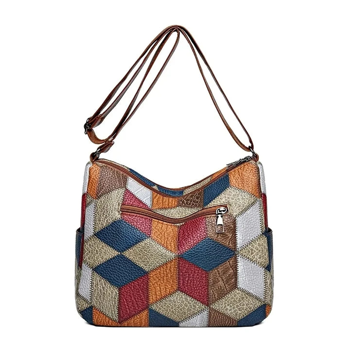 Roseline™ | Chique vintage leather tas
