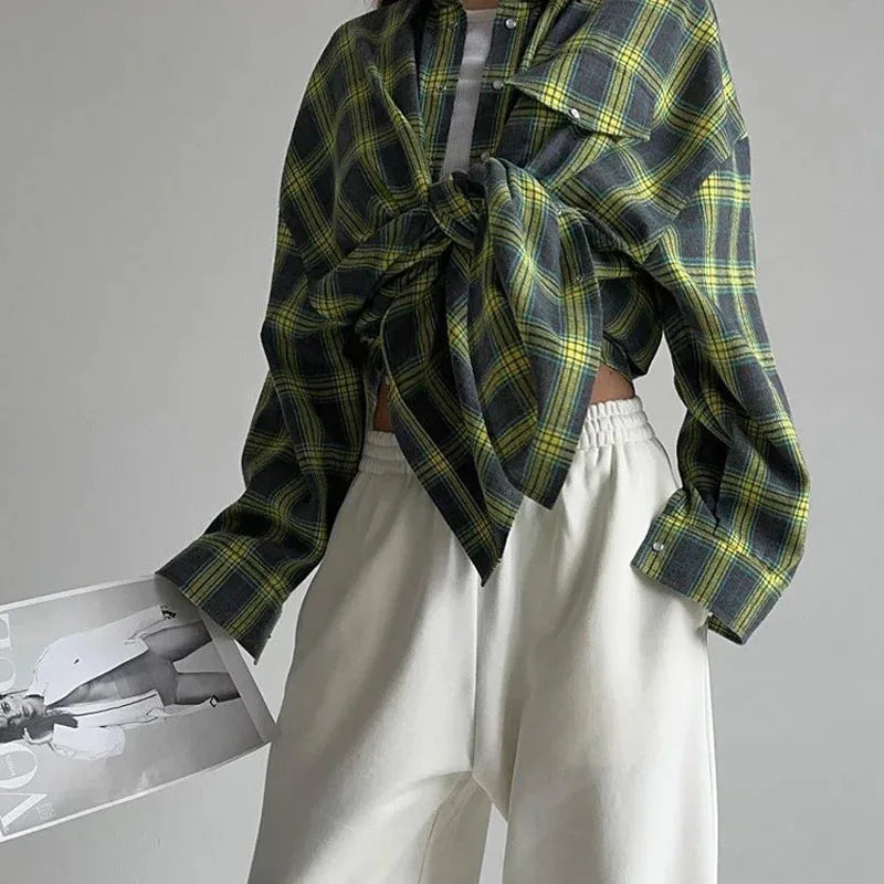 Norah | Casual plain flannel