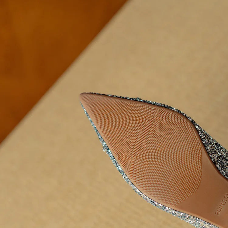 Gloria | Glitter pumps