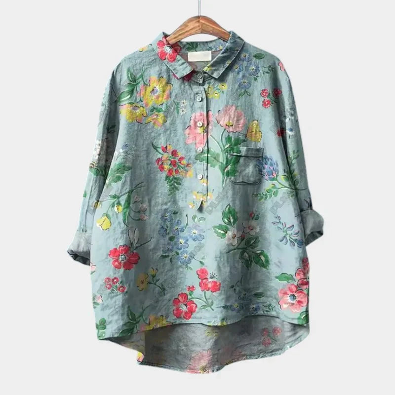 Tallie™ | Relaxte met print blouse