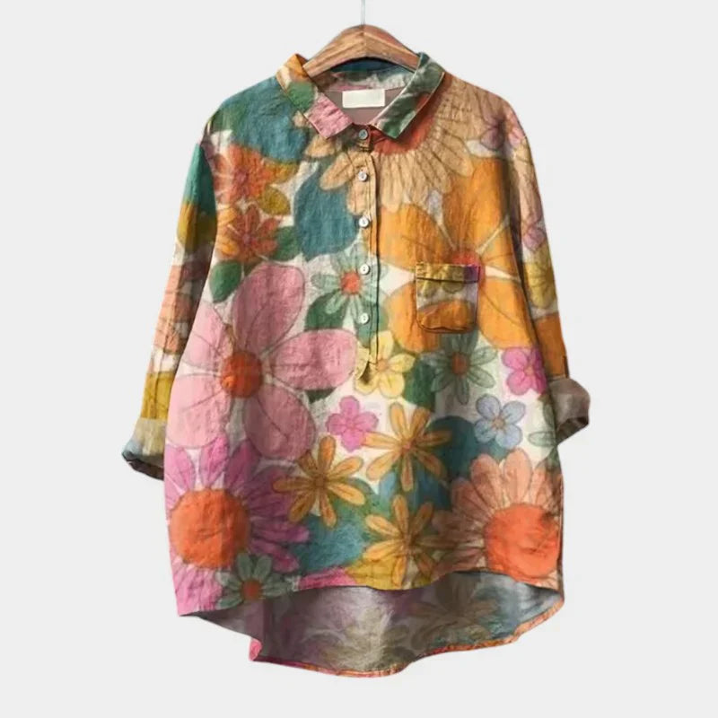 Tallie™ | Relaxte met print blouse