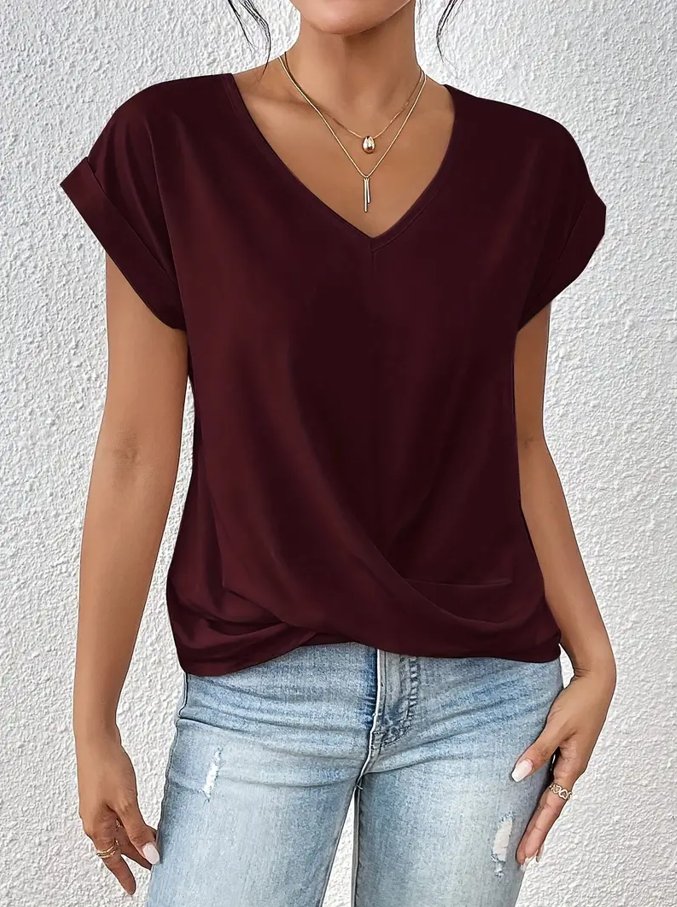Belle™ | The stijlvolle top met V-hals