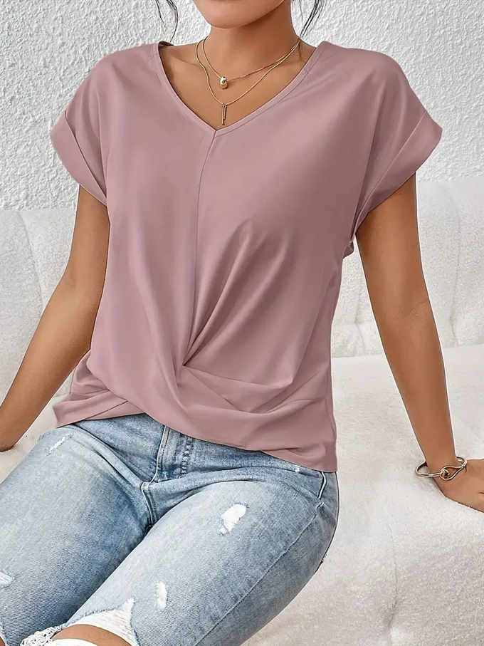 Belle™ | The stijlvolle top met V-hals