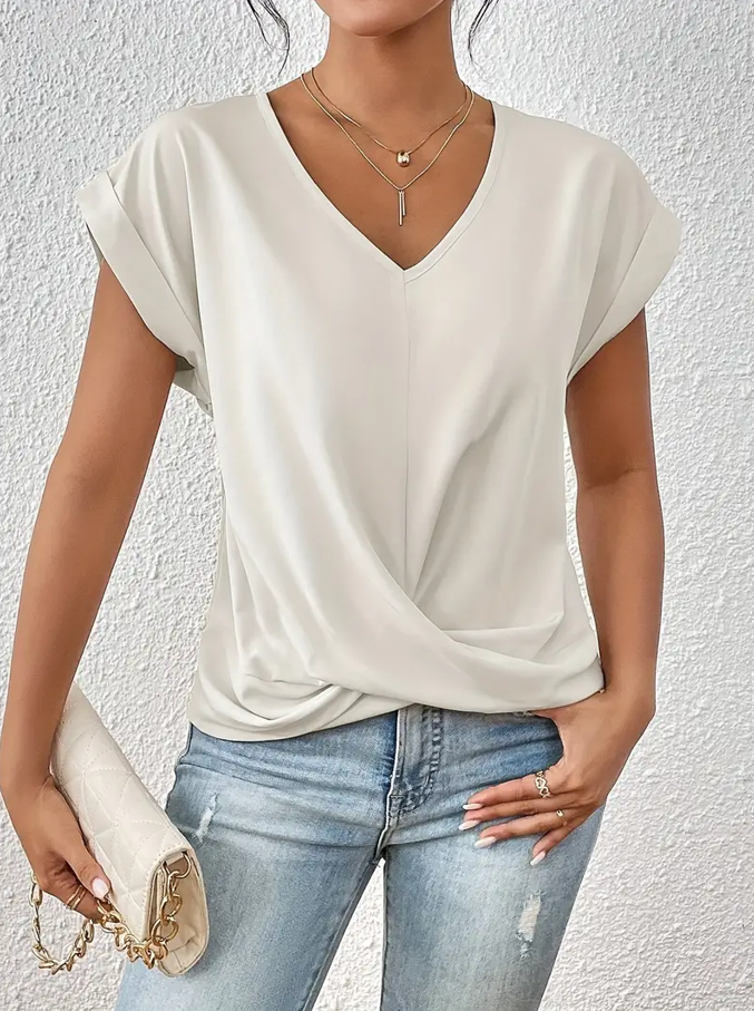 Belle™ | The stijlvolle top met V-hals