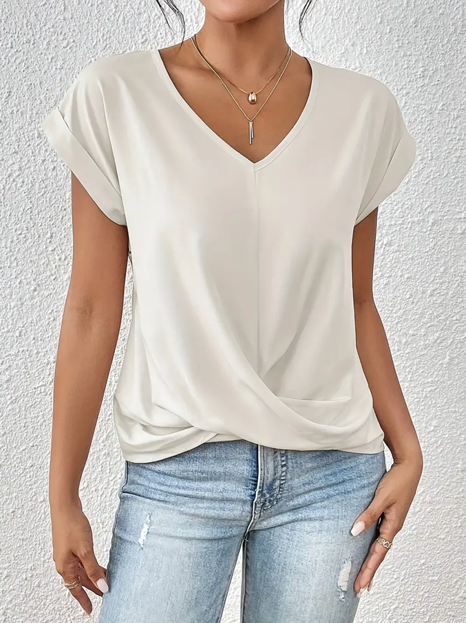 Belle™ | The stijlvolle top met V-hals