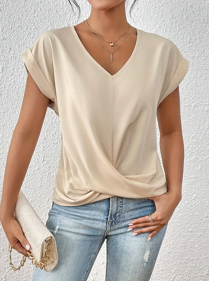 Belle™ | The stijlvolle top met V-hals
