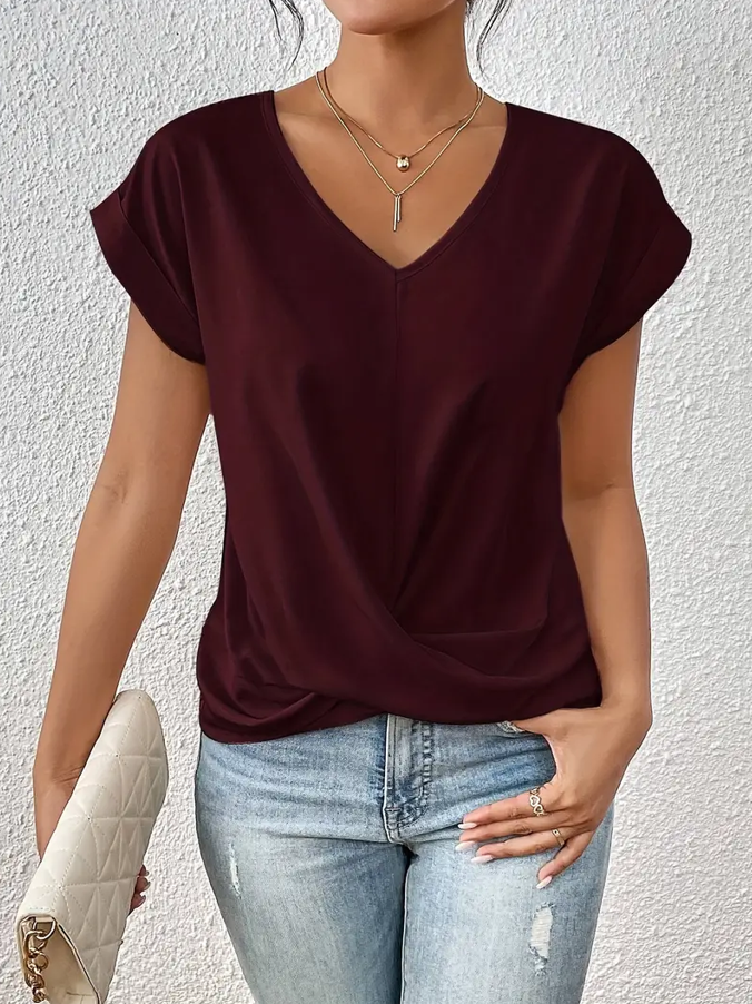 Belle™ | The stijlvolle top met V-hals