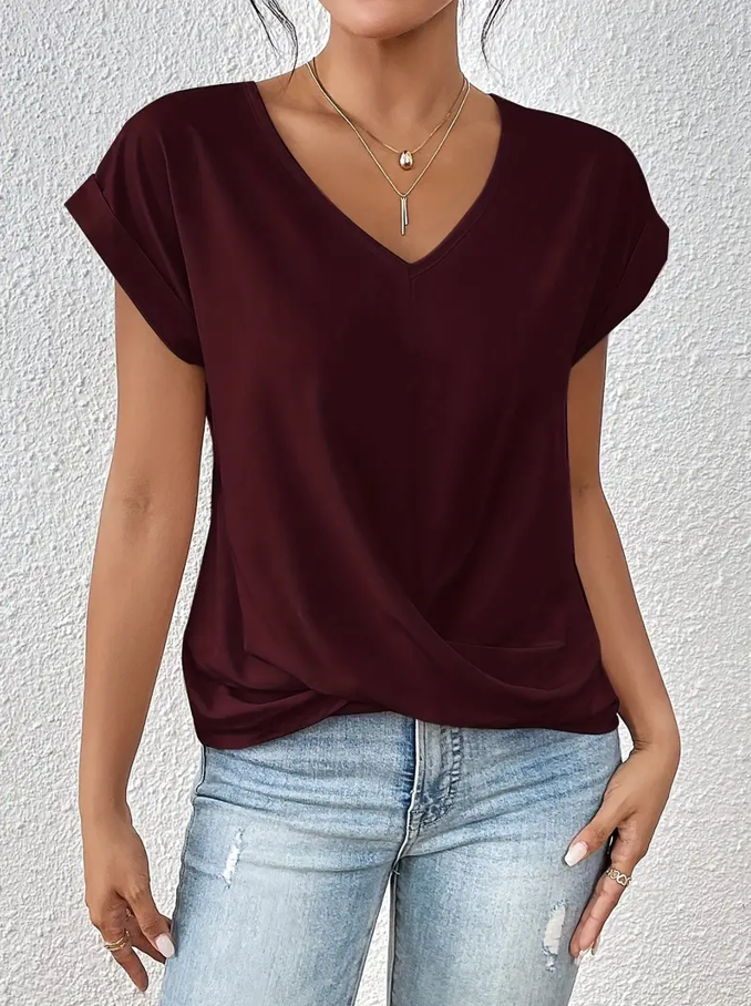 Belle™ | The stijlvolle top met V-hals