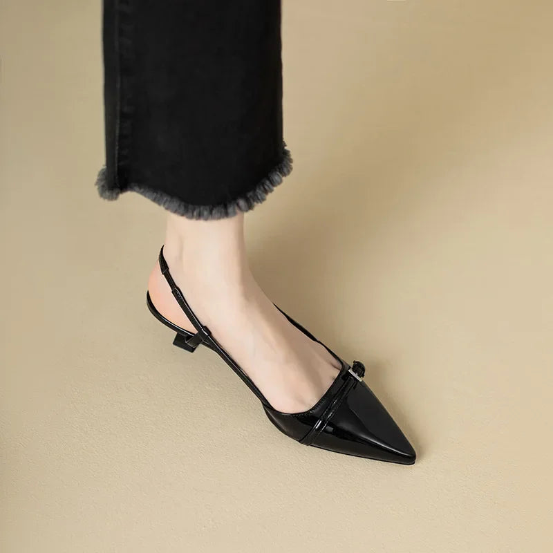 Mirella™ | Klassieke mid-heel sandalen