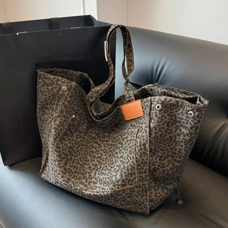 Odile™ | Effortless chique leopard shopper