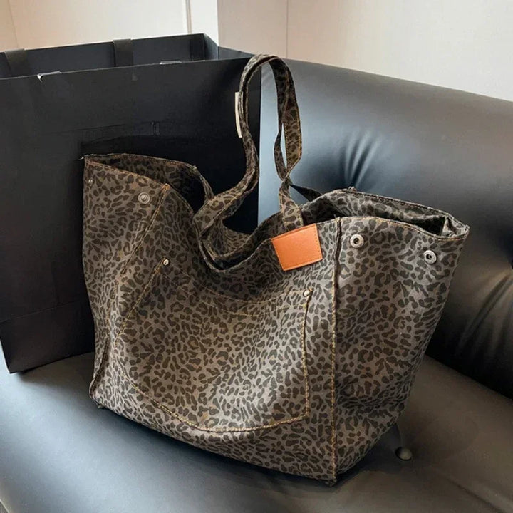 Odile™ | Effortless chique leopard shopper