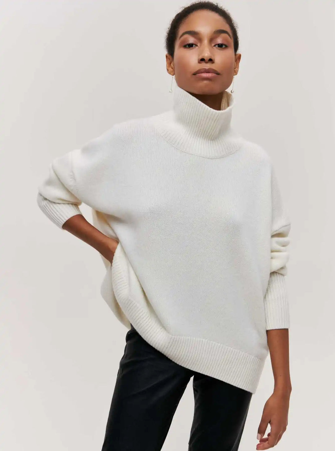 Alyssa™ | Elegante turtleneck trui