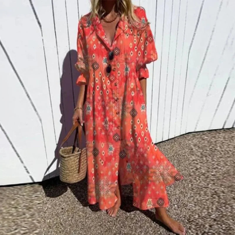 Melissa™ | Chique boho maxi jurk