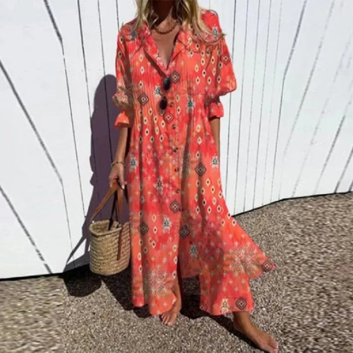 Melissa™ | Chique boho maxi jurk