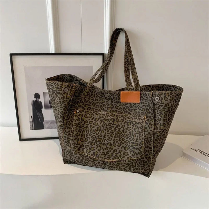 Odile™ | Effortless chique leopard shopper